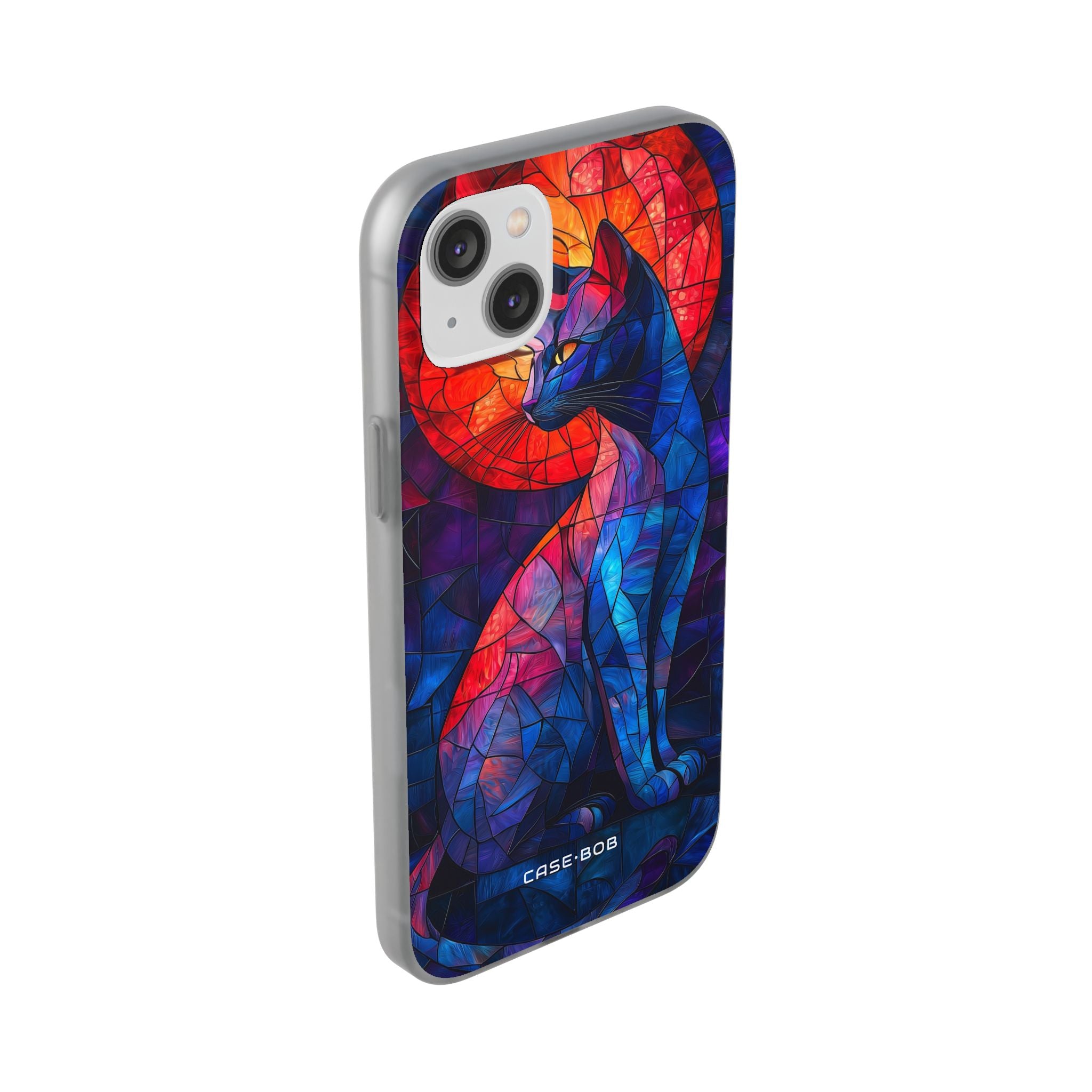 Celestial Cat iPhone 14 Plus Case - Soft