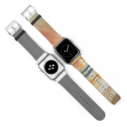 Golden Palm Sunset - Watch Band