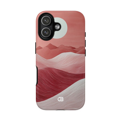 Crimson Dune Horizon · Tough Phone Case for iPhone