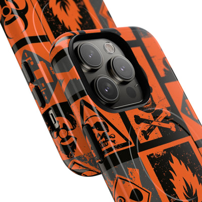 Urban Hazard · Tough 2.0 Magnetic Phone Case for iPhone · Orange