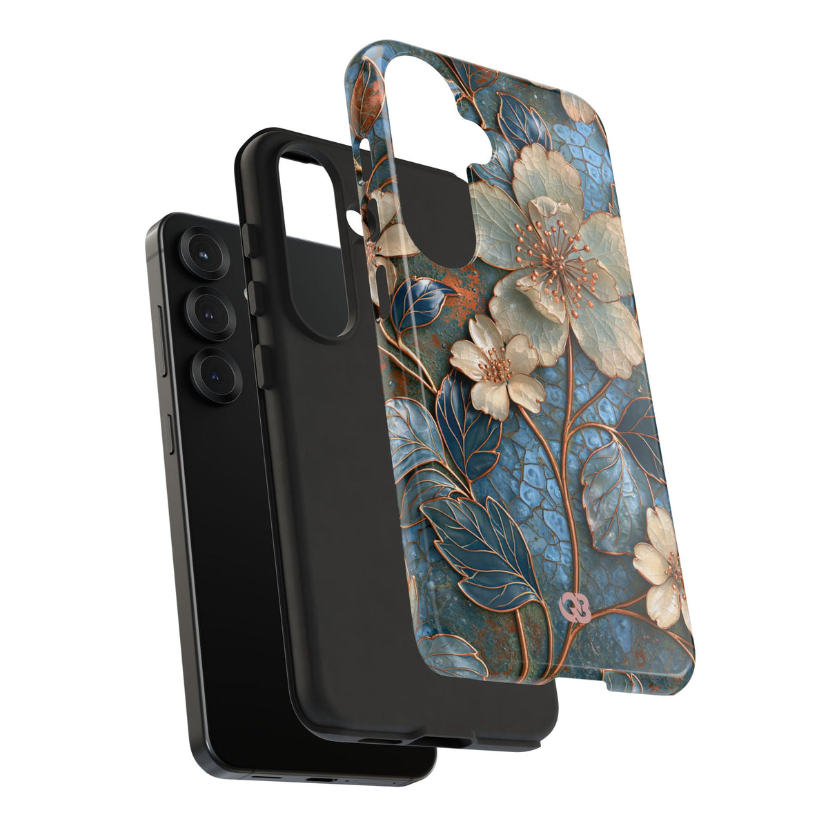 Gilded Blossom Reverie · Tough Phone Case for Samsung · Teal