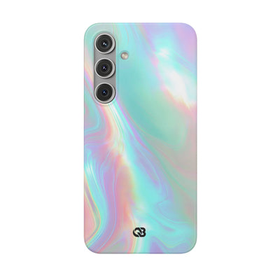 Prismatic Liquid Light · Lite Phone Case for Samsung · Teal