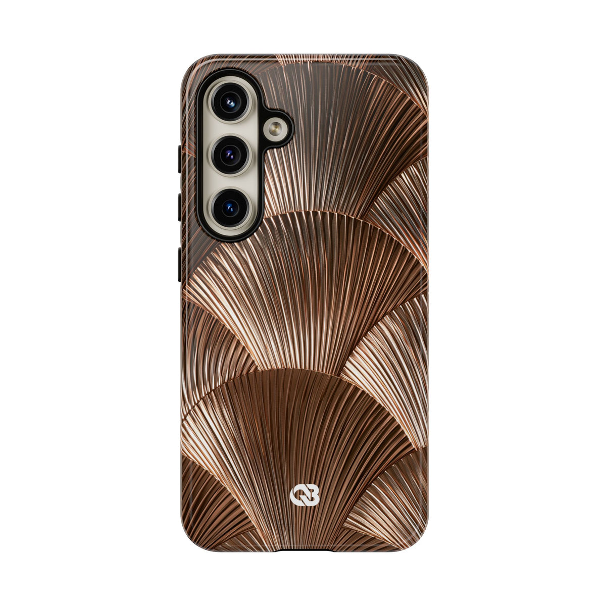 Rose Gilded Fan · Tough Phone Case for Samsung · Gold