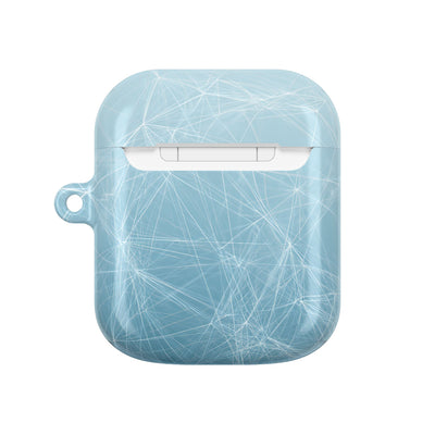 Linear Lattice · Hard Case for AirPods & AirPods Pro · Blue