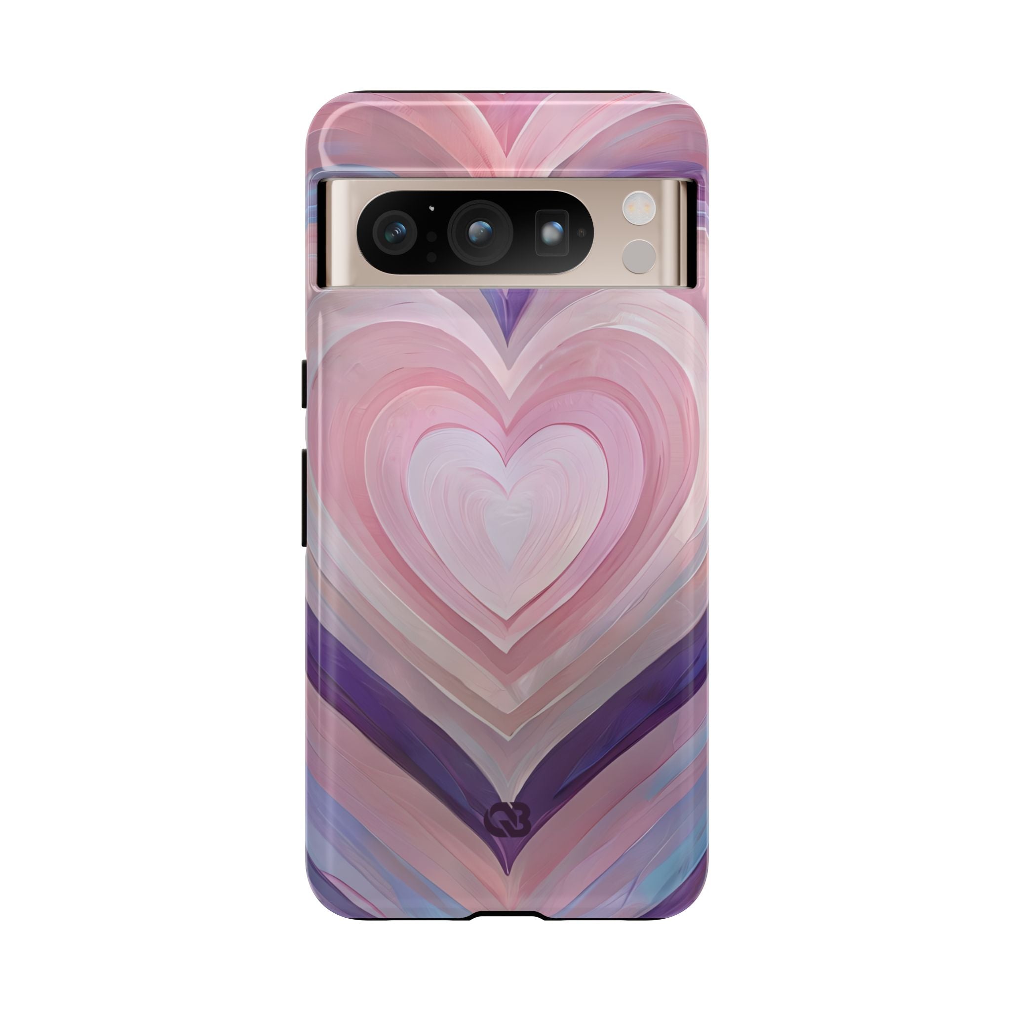 Lavender Pulse Hearts · Tough Phone Case for Google Pixel