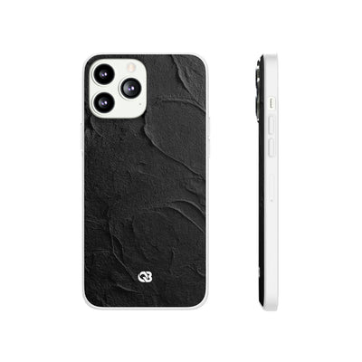 Obsidian Stucco Relief · Lite Phone Case for iPhone ·  Black