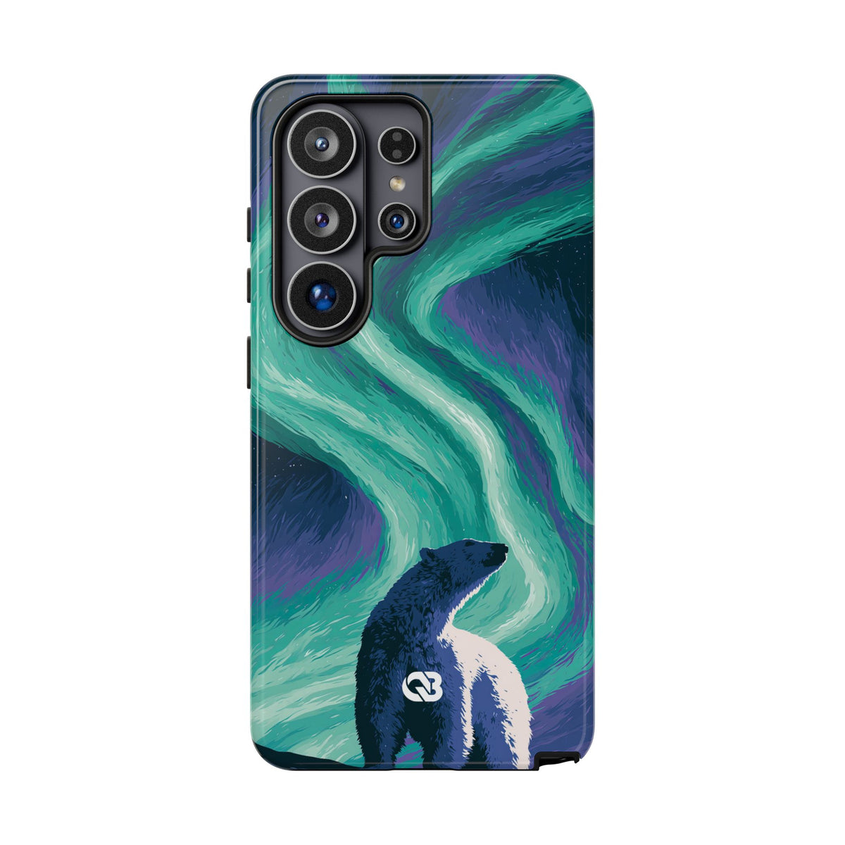 Arctic Aurora Bear · Tough Phone Case for Samsung · Teal