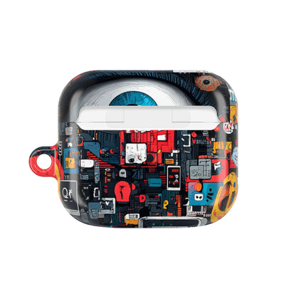 Blue Gaze Mosaic - AirPods Case