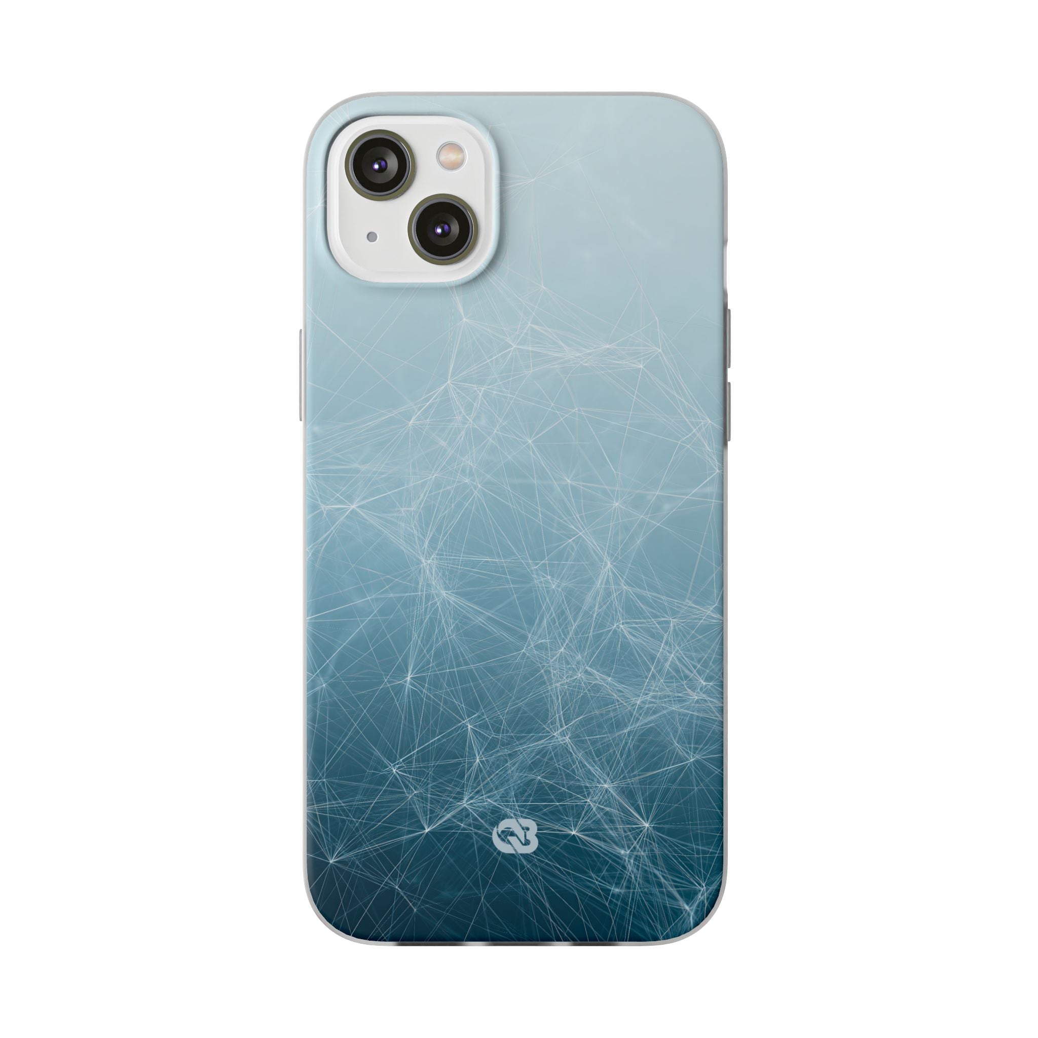 Teal Lite Phone Case for iPhone - Arctic Digital Nexus