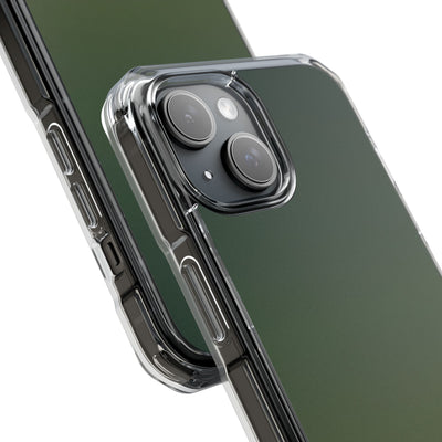 Green Impact MagSafe Phone Case for iPhone - Shadow Moss Grain