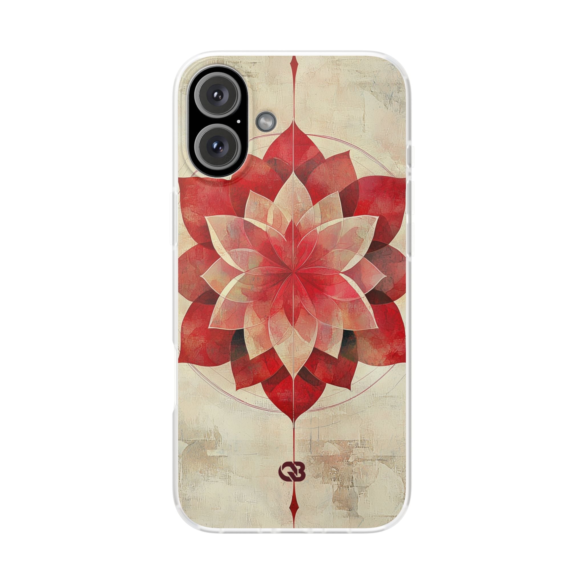 Crimson Petal Peak · Soft Phone Case for iPhone