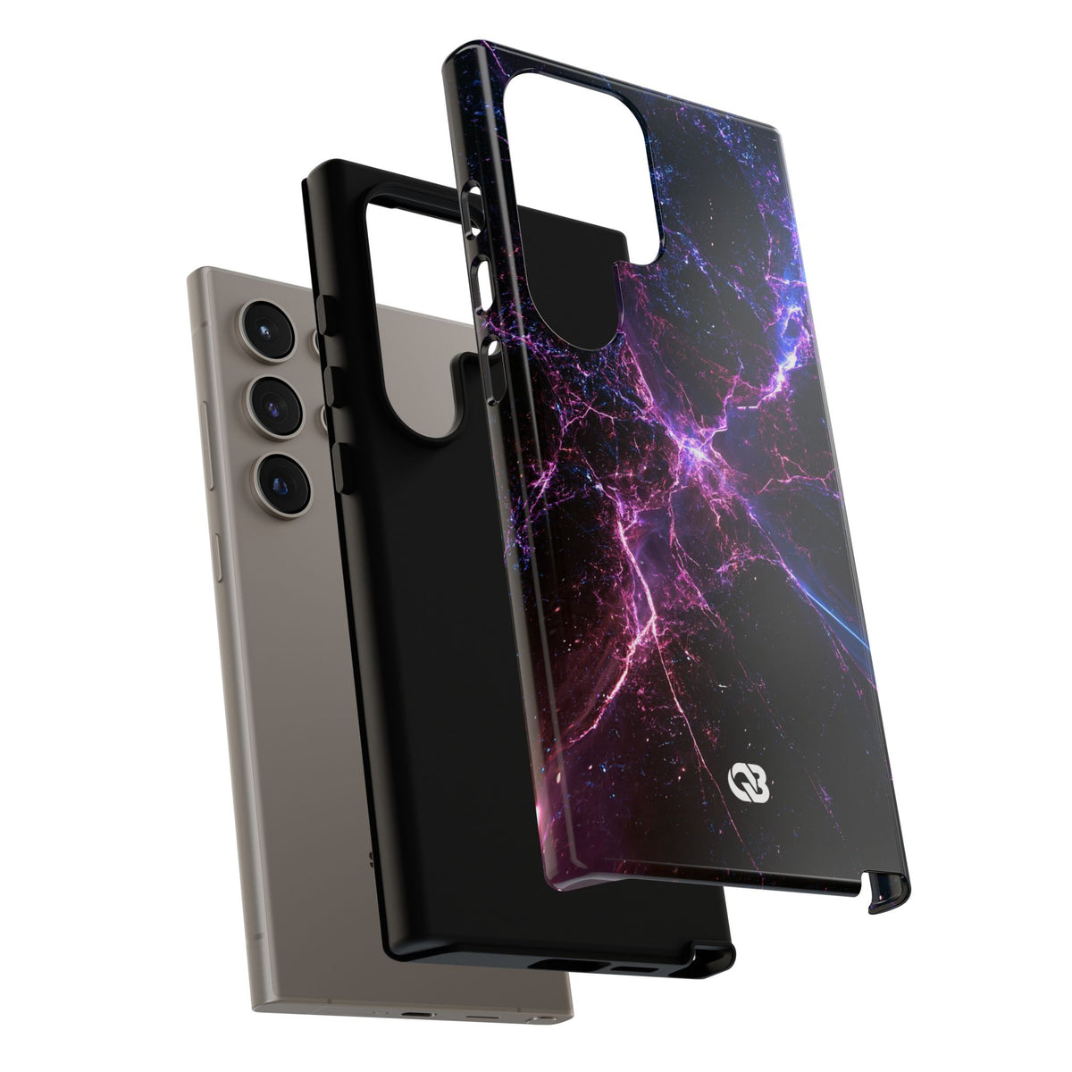 Neural Singularity · Tough Phone Case for Samsung · Black
