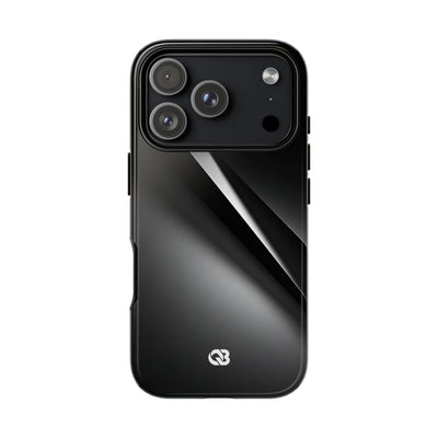 Obsidian Ridge · Tough Phone Case for iPhone · Black