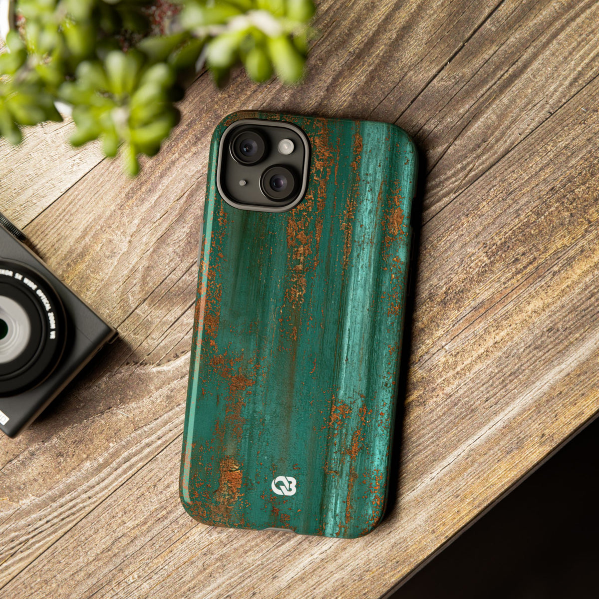 Oxidized Verdigris · Tough Phone Case for iPhone · Teal