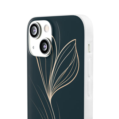 Botanical Contour · Lite Phone Case for iPhone ·  Teal