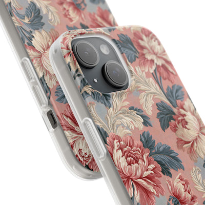 Blush Peony Jacquard · Lite Phone Case for iPhone ·  Pink