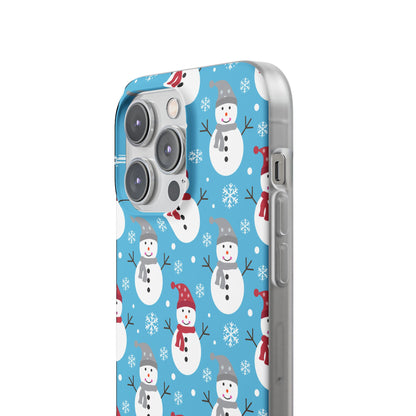 Snowman Parade iPhone 14 Pro Max Case - Soft