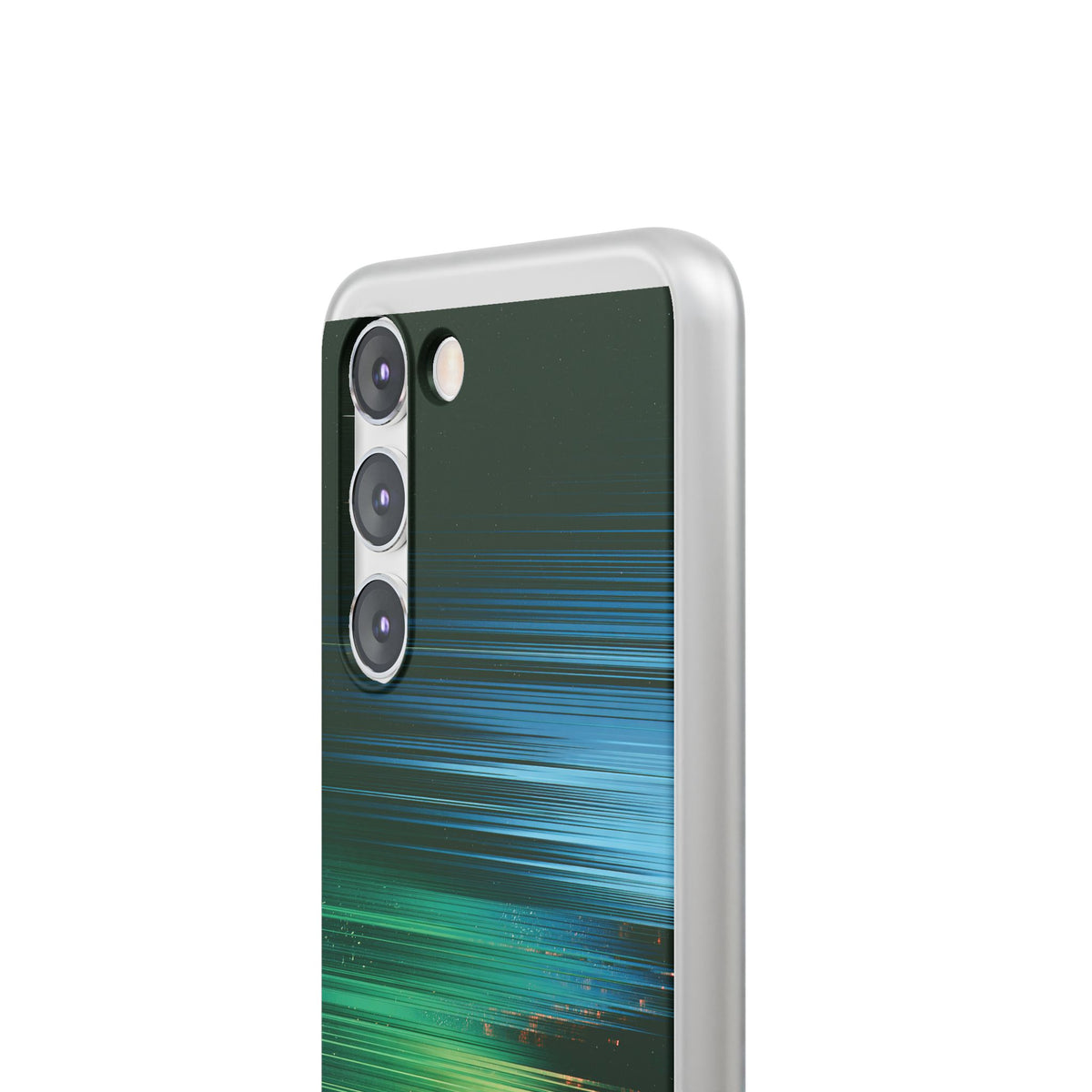 Digital Shoreline Drift · Lite Phone Case for Samsung · Teal