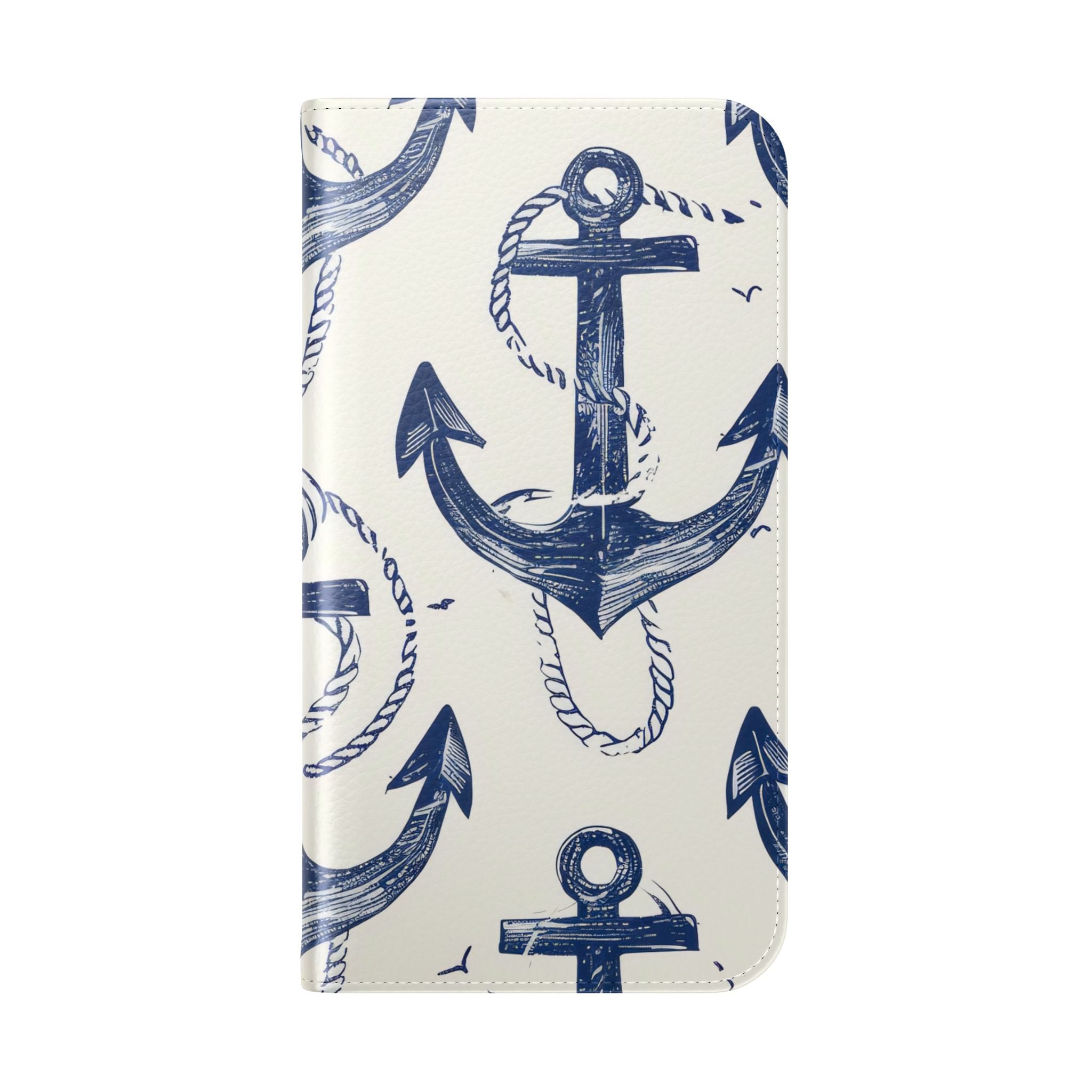 Blue Anchor Breeze - iPhone 16 Pro Case - Wallet