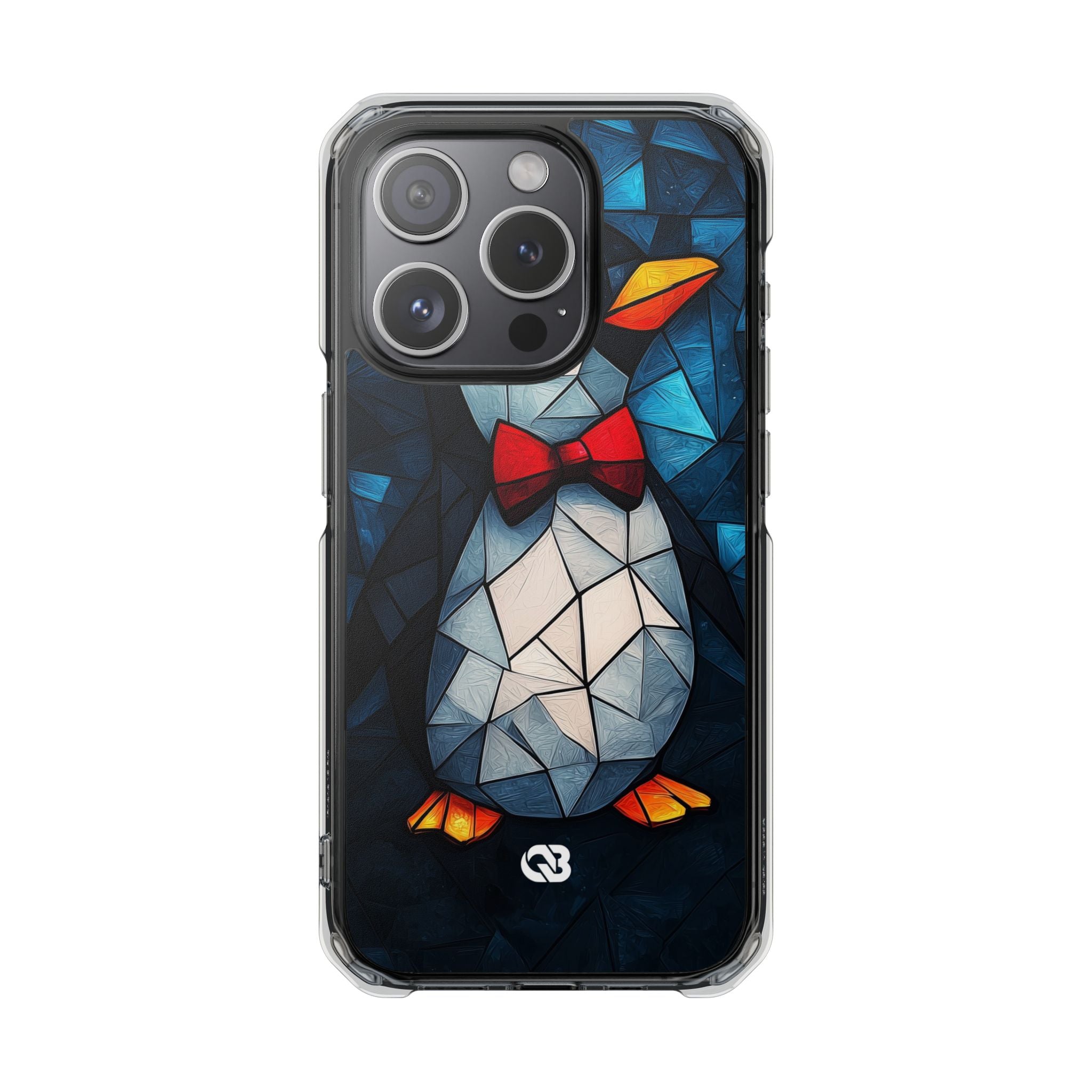 Mosaic Bowtie Penguin · Impact Phone Case for iPhone · Magsafe