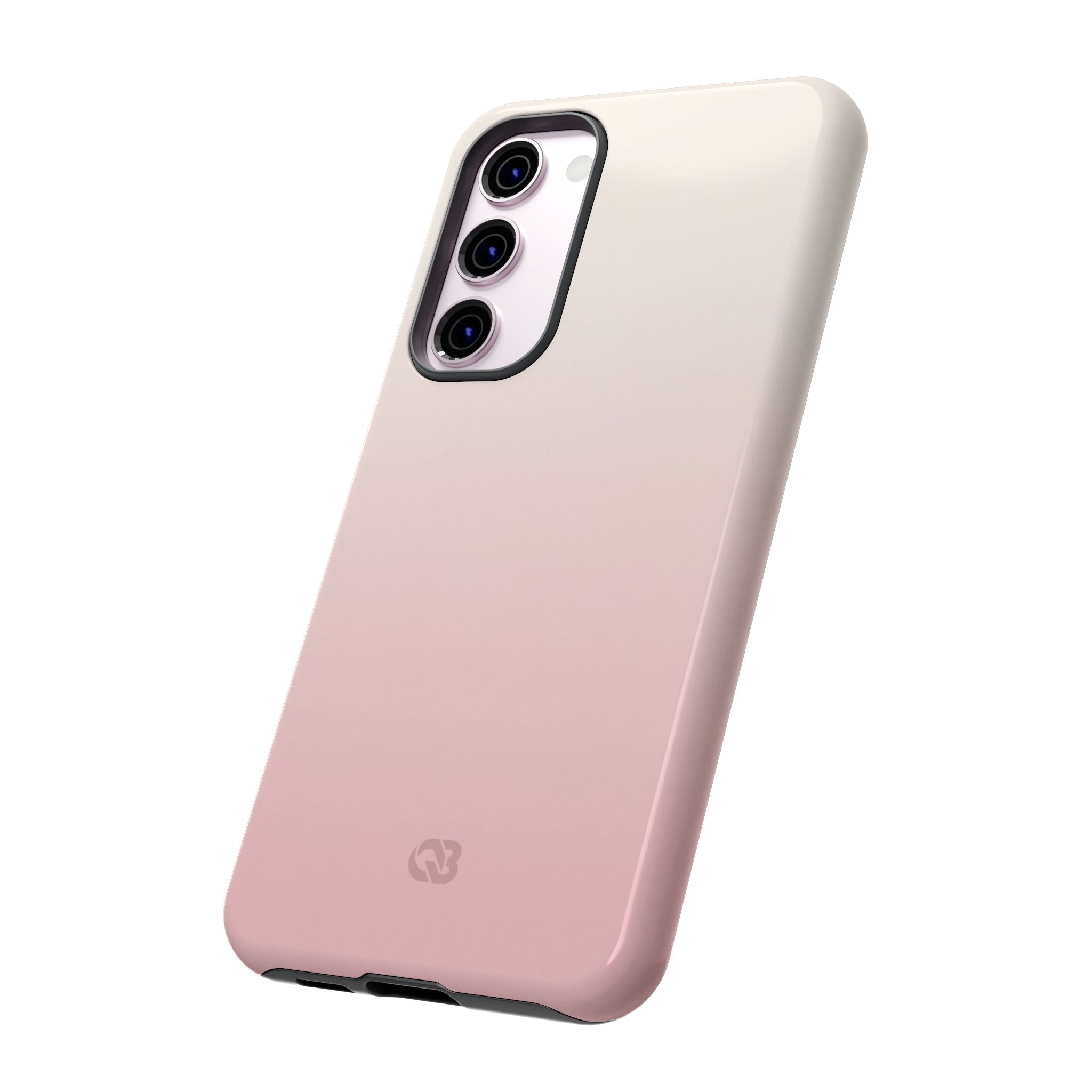 Pink Tough Phone Case for Samsung - Frosted Blush Horizon