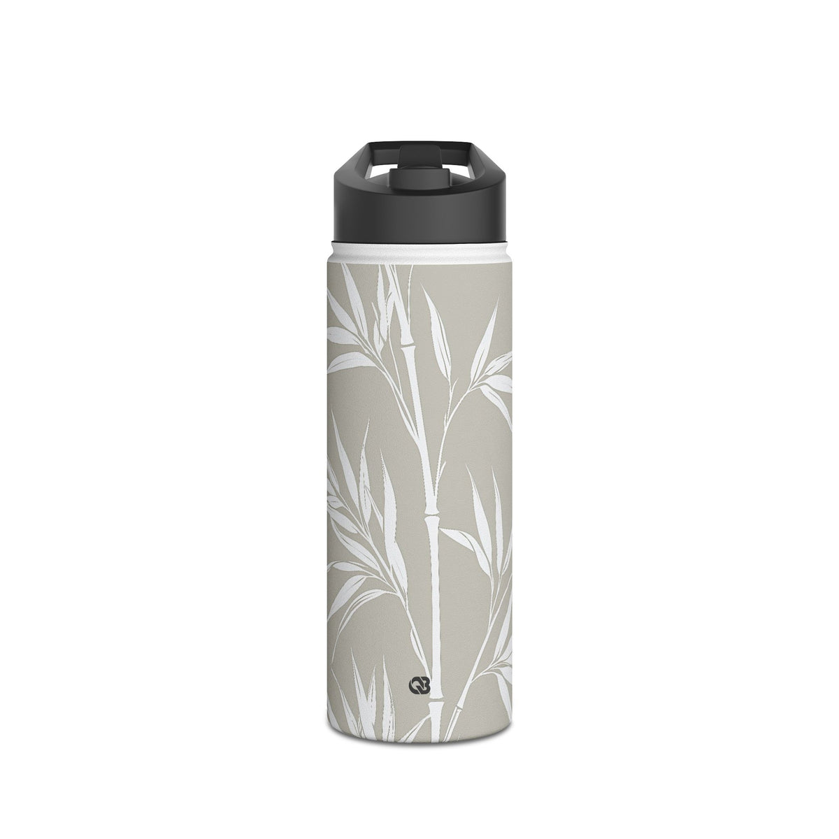 Serene Bamboo · Insulated Water Bottle · Beige