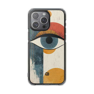 Distressed Azure Ocular · Impact Phone Case for iPhone · Magsafe