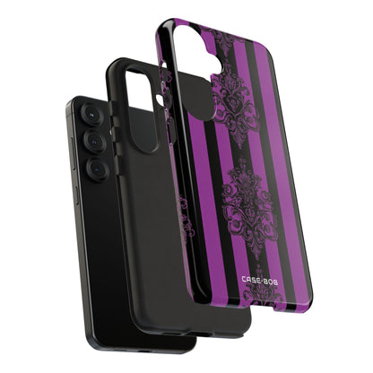 Damask Elegance Lila Samsung S25 Case - Tough