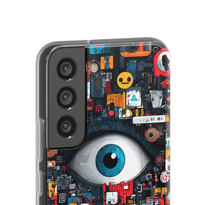 Digitaalinen silmä sininen Samsung S22 - Soft