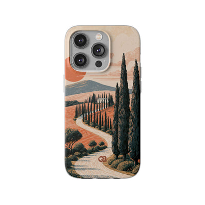 Orange Lite Phone Case for iPhone - Terracotta Ridge Trail