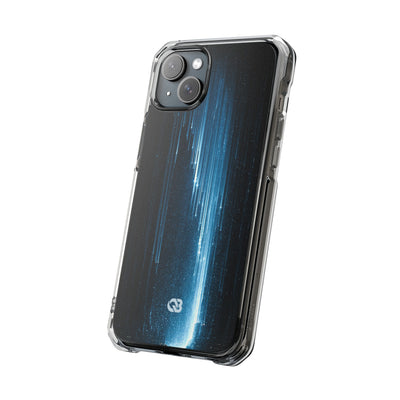 Nocturnal Cascade · Clear Impact Magnetic Phone Case for iPhone ·  Black