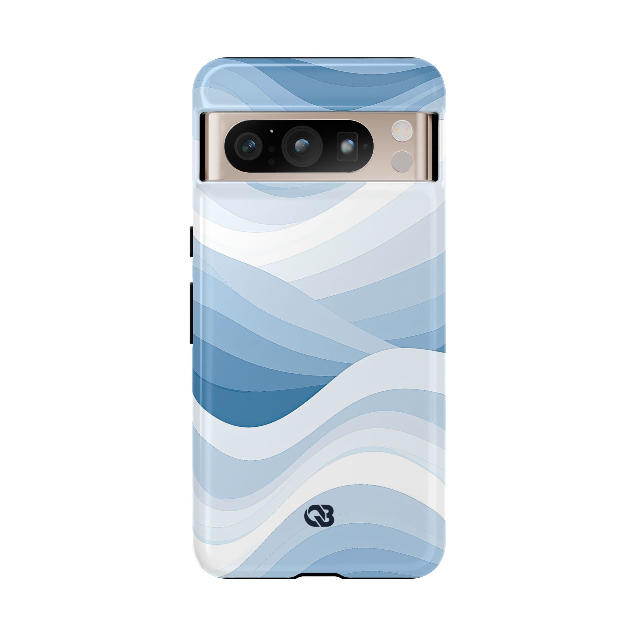 Blue Tough Phone Case for Google Pixel - Glacial Indigo Flow