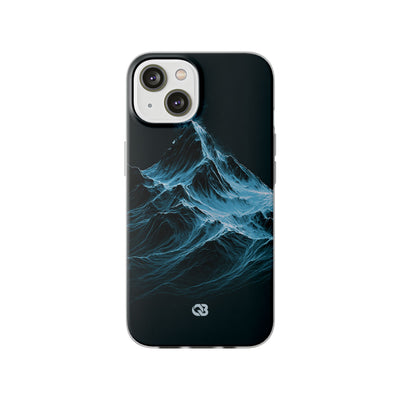 Nordic Frost Peak · Lite Phone Case for iPhone ·  Blue