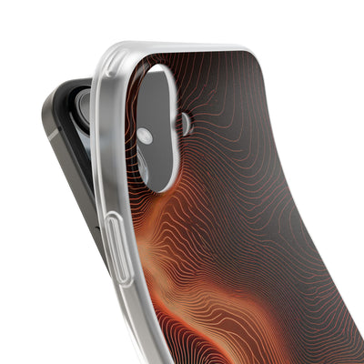 Caldera Ridge · Lite Phone Case for iPhone ·  Orange