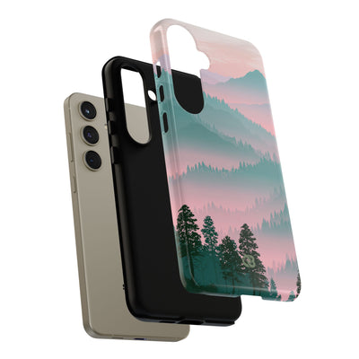 Teal Tough Phone Case for Samsung - Alpine Mist Teal