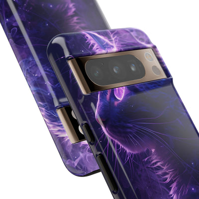 Purple Void Feline · Tough Custodia per Google Pixel