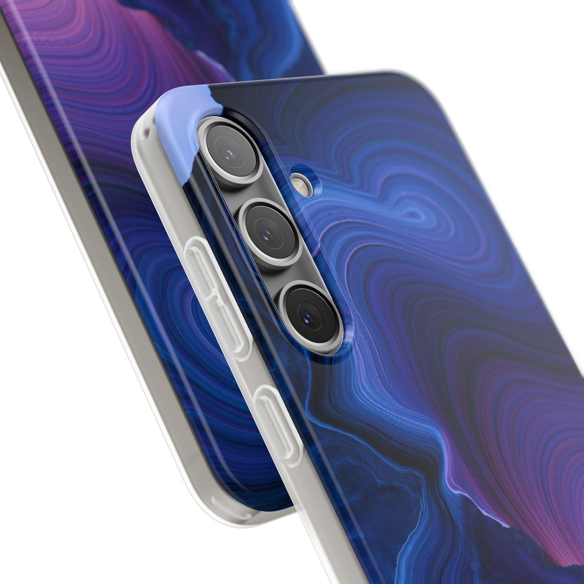 Radiant Strata · Lite Phone Case for Samsung · Blue