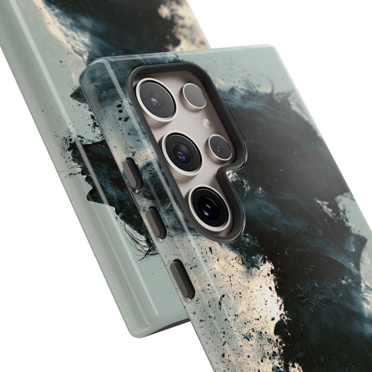 Ashen Dissolution · Tough Phone Case for Samsung · Black