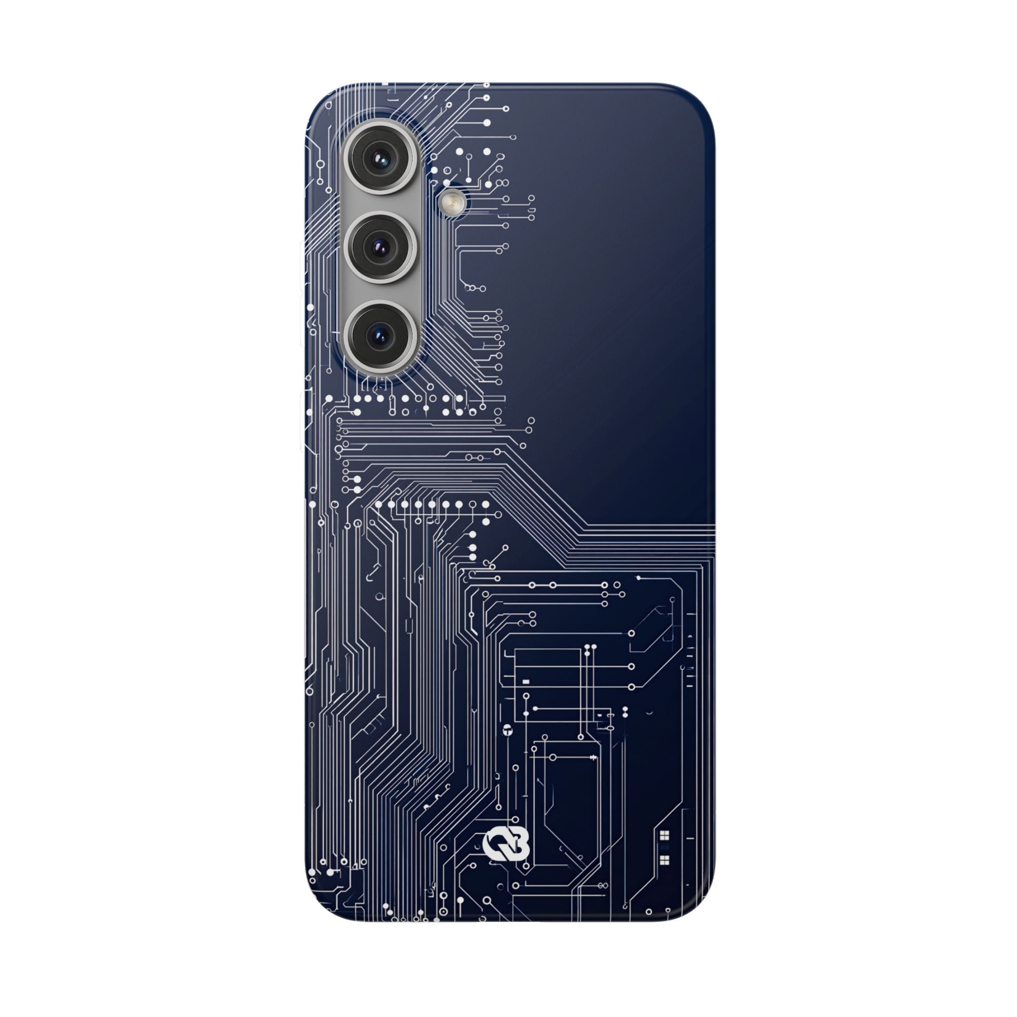 Blue Lite Phone Case for Samsung - Cobalt Data Stream