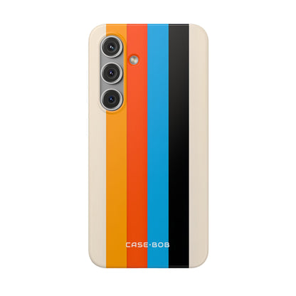 Vivid Stripe Harmony Samsung S24 Case - Soft