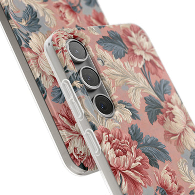 Blush Peony Jacquard · Lite Phone Case for Samsung · Pink
