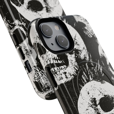 Punk Skull Riot · Tough 2.0 Magnetic Phone Case for iPhone · Black