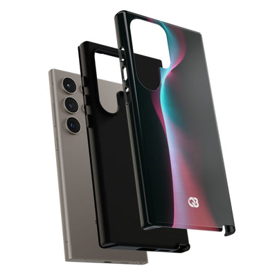 Neon Pixel Flow · Tough Phone Case for Samsung · Black
