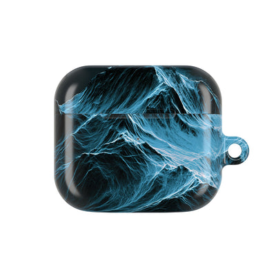 Nordic Frost Peak · Hard Case for AirPods & AirPods Pro · Blue