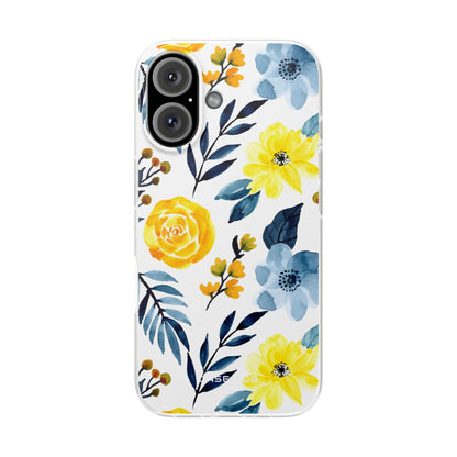 Golden Bloom iPhone 16 Case - Soft