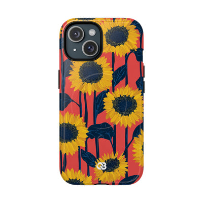 Solar Navy Bloom · Tough+ Phone Case for iPhone · Magsafe