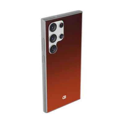 Orange Lite Phone Case for Samsung - Obsidian Ember Fade