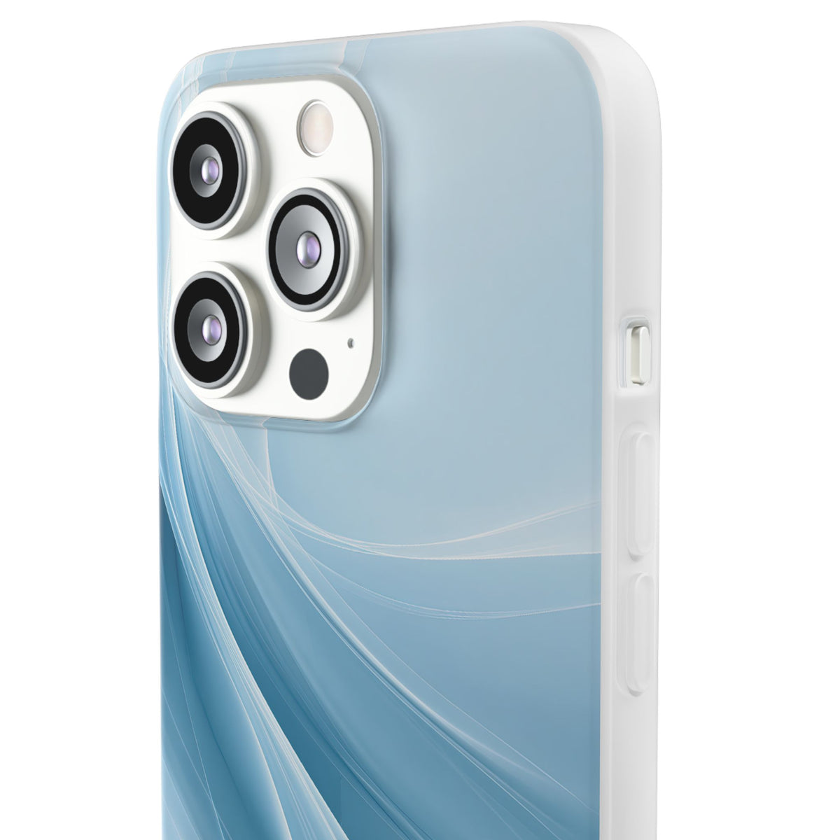 Glacial Ridge Contours · Lite Phone Case for iPhone ·  Blue