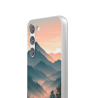 Teal Lite Phone Case for Samsung - Alpine Teal Horizon