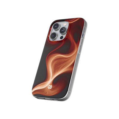 Solar Ember Flow · Lite Phone Case for iPhone ·  Orange